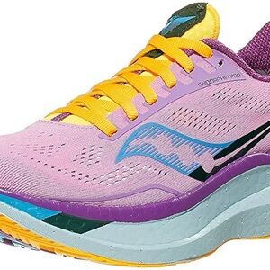Saucony Women's Endorphin Pro Running Shoes - Pink and Purple